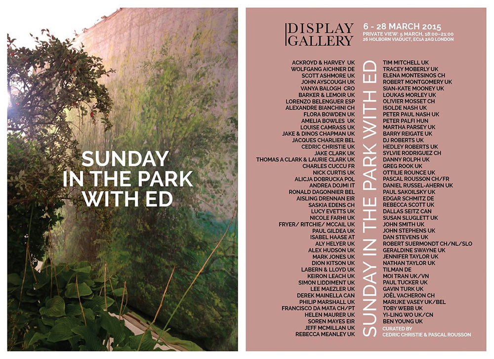 Exposition Sunday in the park with Ed London Web